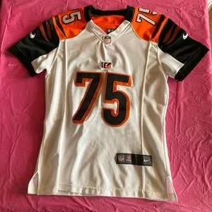 NFL On Field Bengals 75 Devon Still Kids M V Neck Jersey